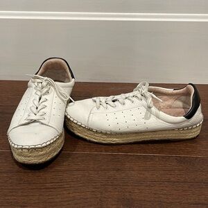 Vince Camuto White Women’s Flat Espadrilles Size 7
